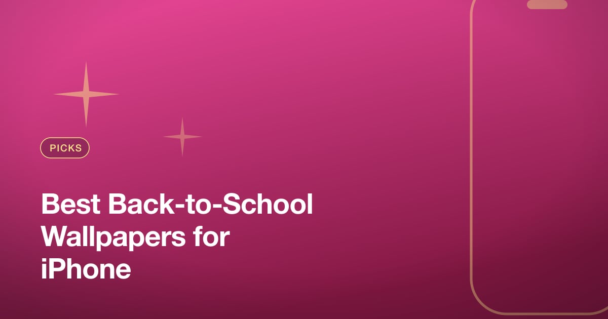 Best Back-to-School Wallpapers for iPhone