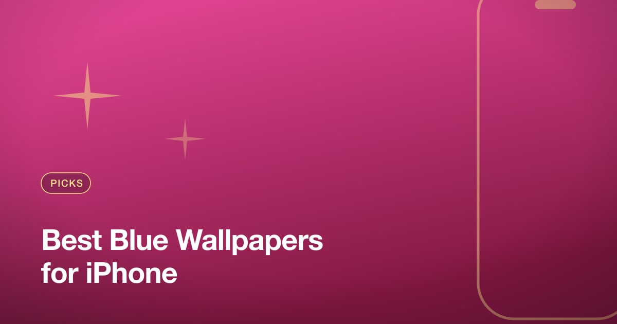 Best Blue Wallpapers for iPhone