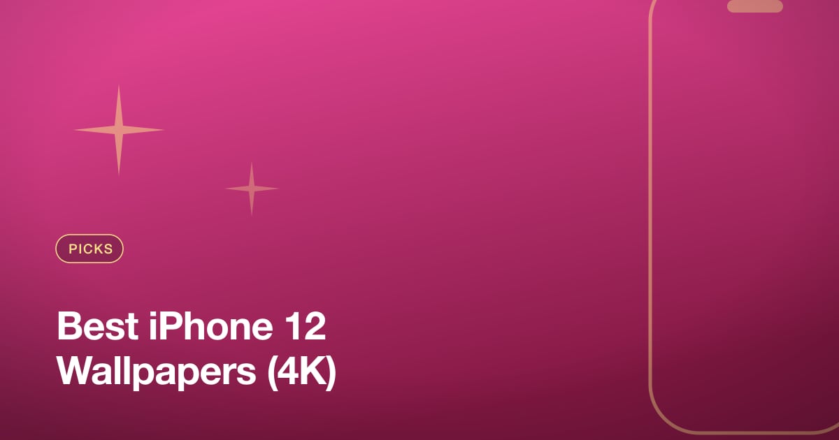 Best iPhone 12 Wallpapers (4K)