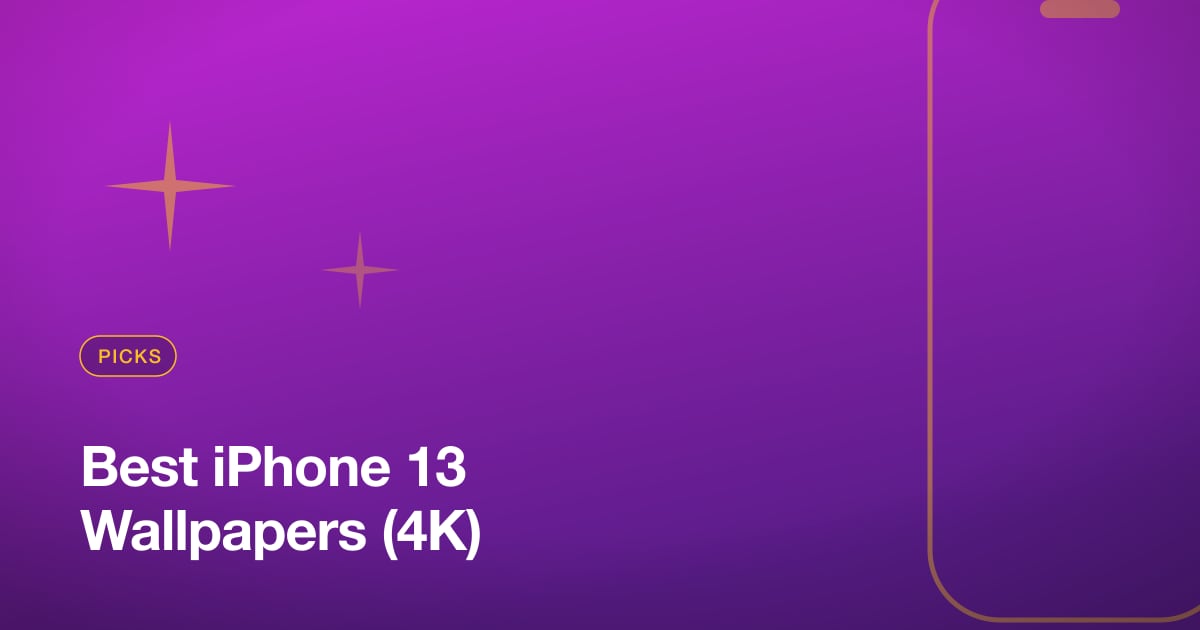 Best iPhone 13 Wallpapers (4K)