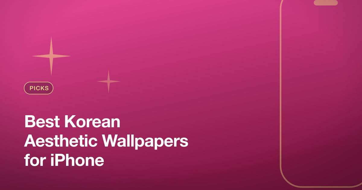 Best Korean Aesthetic Wallpapers for iPhone
