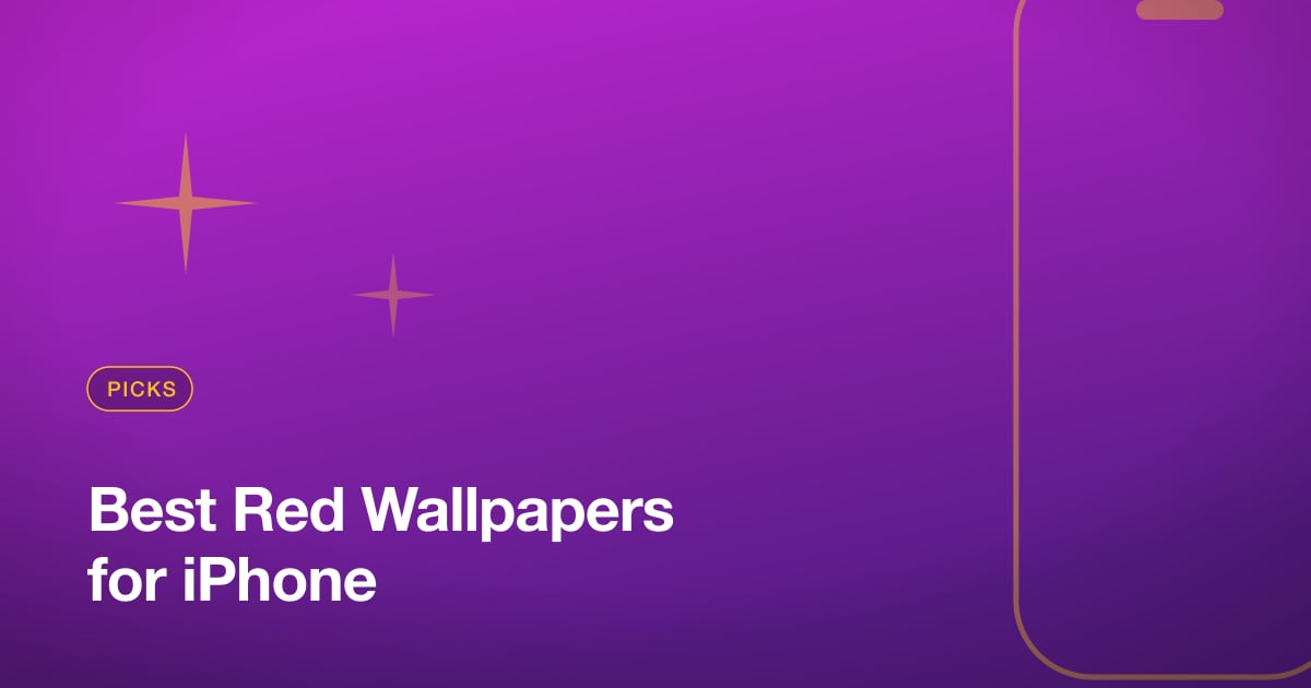 Best Red Wallpapers for iPhone