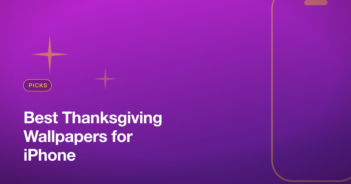 Best Thanksgiving Wallpapers for iPhone
