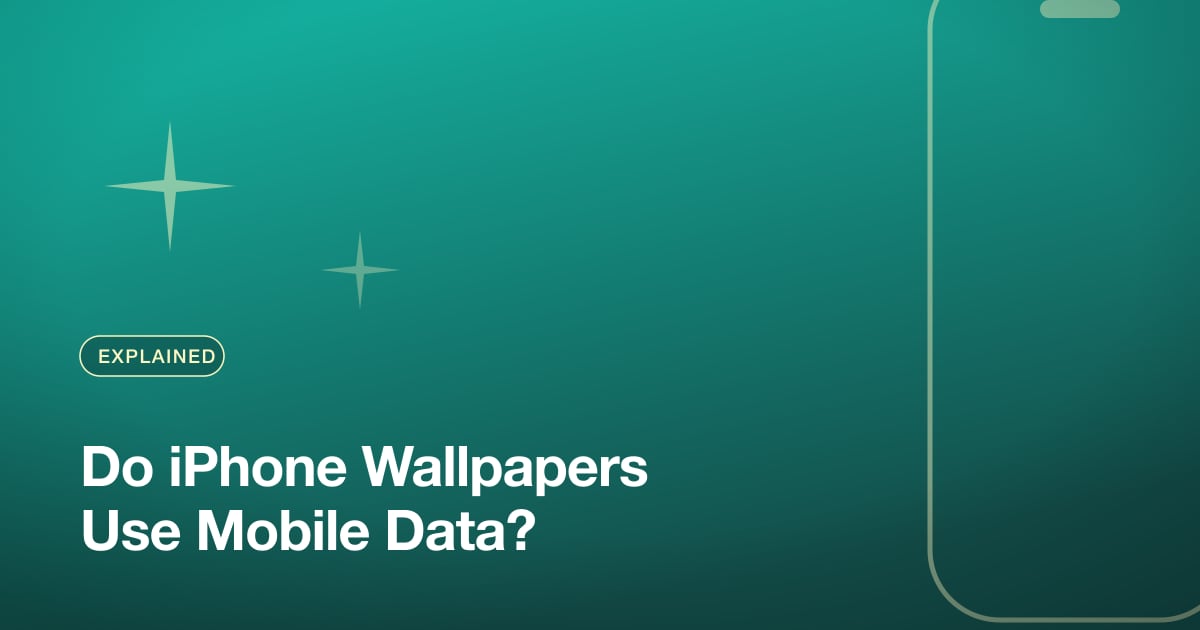 Do iPhone Wallpapers Use Mobile Data?